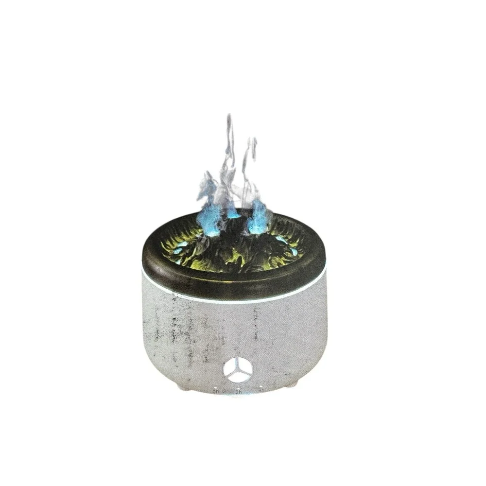 volcano aroma diffuser essential oil‎ 500 ml color changing
